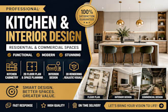 design modern kitchen cabinetry, residential and commercial