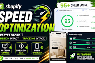 boost shopify speed without affecting design or tracking