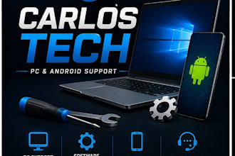 provide pc and android technical support