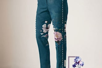 make seamless pattern for textile