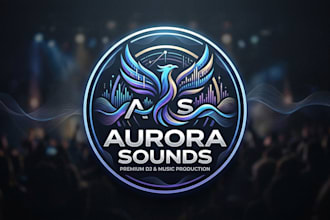 design a professional dj logo for your music brand