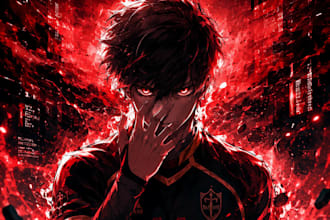 create stunning 4k anime pfp or wallpaper for mobile and pc