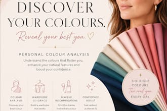 do seasonal colour analysis, color styling