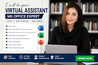 be your virtual assistant for ms office