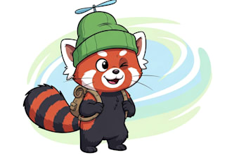 design a cartoon character
