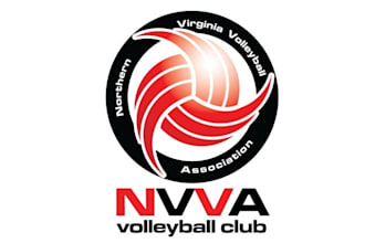 design attractive volleyball organizations logo