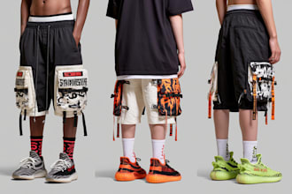 do shorts design for your clothing brand
