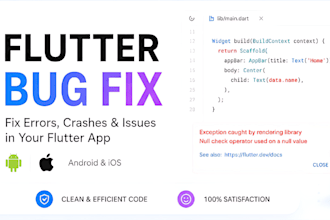 fix flutter bugs crashes firebase API and UI issues