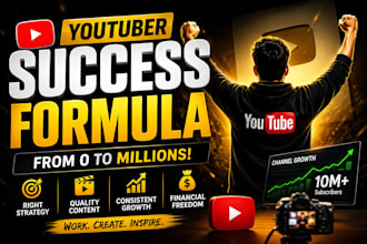 design eye catching you tube thumbnails