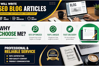 write SEO blog article and content