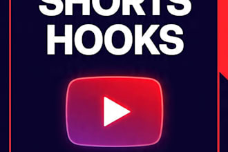 write 3 viral hooks for your youtube shorts in 12 hours