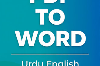 pdf to word urdu english translation