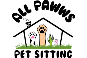 create a professional pet care and pet sitting logo design