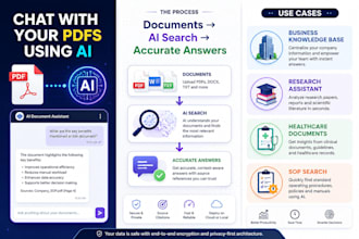 build an ai chatbot that can chat with your pdfs and documents