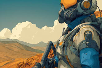 sci fi illustration and sci fi art