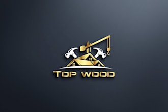 do professional 3d modern minimalist business logo design