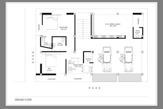 provide expert architectural drawing architecture house