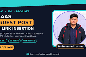 do saas guest posting and link building for saas SEO backlinks