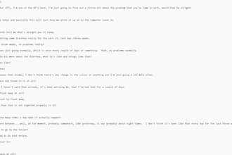 accurately transcribe legal, medical and general content