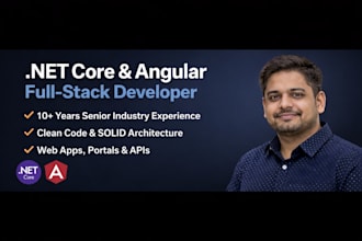 build a full stack web application in dot net and angular