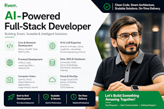 build ai powered web apps, chatbots, apis and automation
