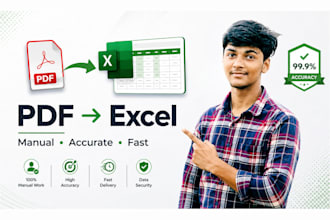 convert PDF and scanned documents to excel