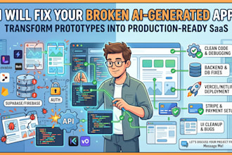 fix your broken ai genratated app