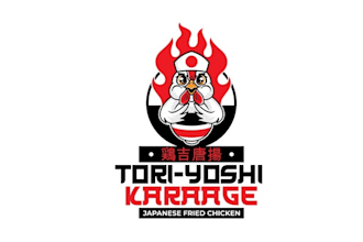 design fun japanese fried chicken restaurant logo