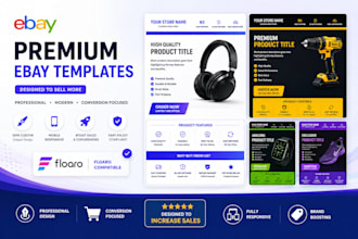 create professional ebay listing template