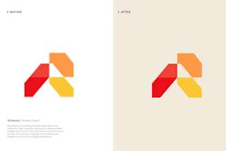 redraw, redesign, revamp your logo into a professional brand