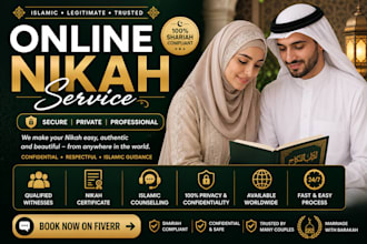 online nikah service islamic marriage ceremony