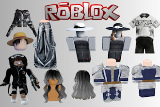 create custom roblox ugc accessories, hair, hats, avatars and 3d models