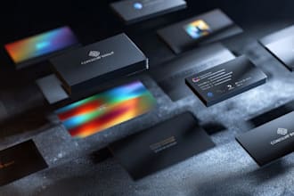 create a professional custom business card design