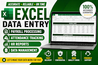 create payroll, salary sheets and excel reports professionally