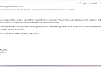 write professional business emails in english