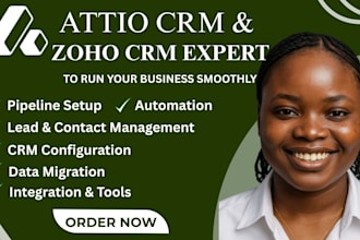 set up, migrate, and automate your attio CRM zoho CRM workflows and pipelines