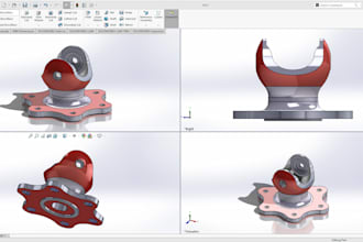 create 2d and 3d mechanical designs using solidworks