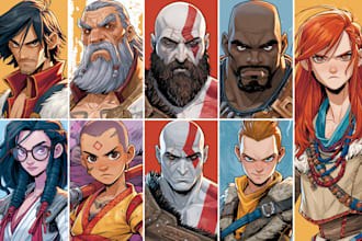 design a character for your video game