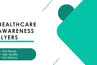design healthcare awareness posters and medical infographics
