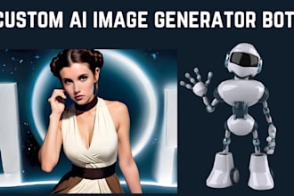 build ai image generator, telegram bot, discord bot, nsfw, custom ai bot