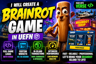 create for you a brainrot map in uefn