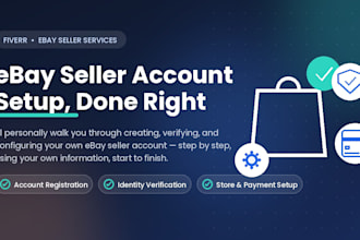 set up and configure your ebay seller account professionally