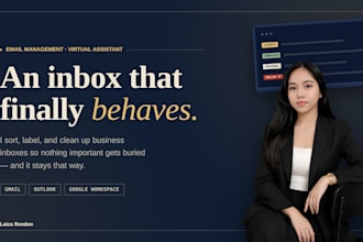 manage your email inbox and admin tasks as a VA