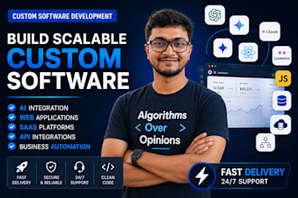 make fully custom solutions for your business