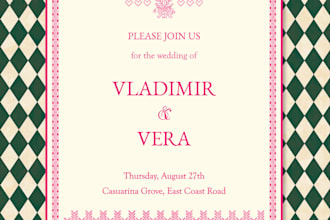 design custom wedding invites