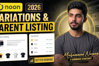 do noon and amazon listing creation and optimization