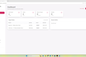 create a custom web application
