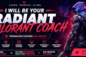 be your radiant valorant coach