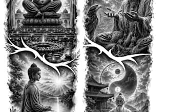 design a custom tattoo by an experienced tattoo designer