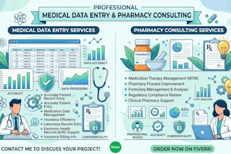 do accurate medical data entry and healthcare support